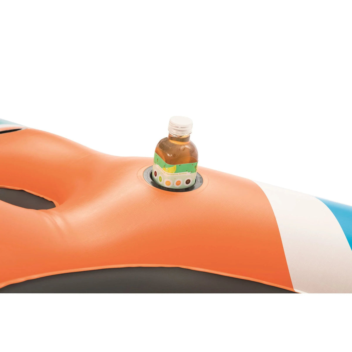 Bestway CoolerZ Tropical Breeze 6-Person Island Raft And Rapid Rider X4 4-Person River Lounger - 153 x 108 inches