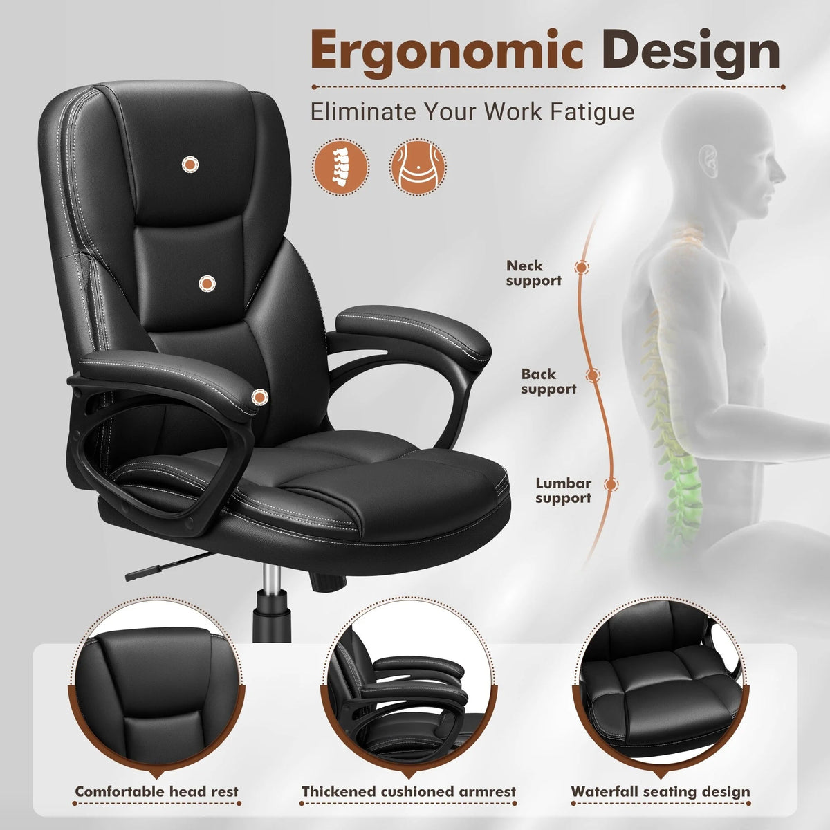 High Back Executive Ergonomic Office Chair