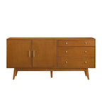 Manor Park 3-Drawer 2-Door Acorn Sideboard - Vincent