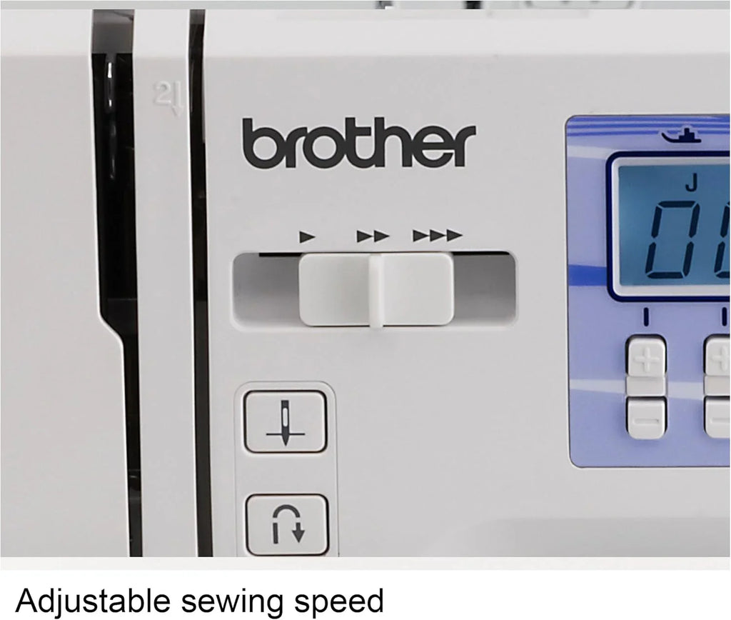 Brother Sewing And Quilting Machine, 185 Built-In Stitches, LCD Display - HC1850