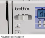 Brother Sewing And Quilting Machine, 185 Built-In Stitches, LCD Display - HC1850