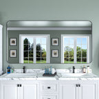 Aluminum Alloy Rounded Corner Wall Vanity Mirror