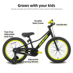 JOYSTAR NEO 20 Inch Kids Bike With Training Wheels