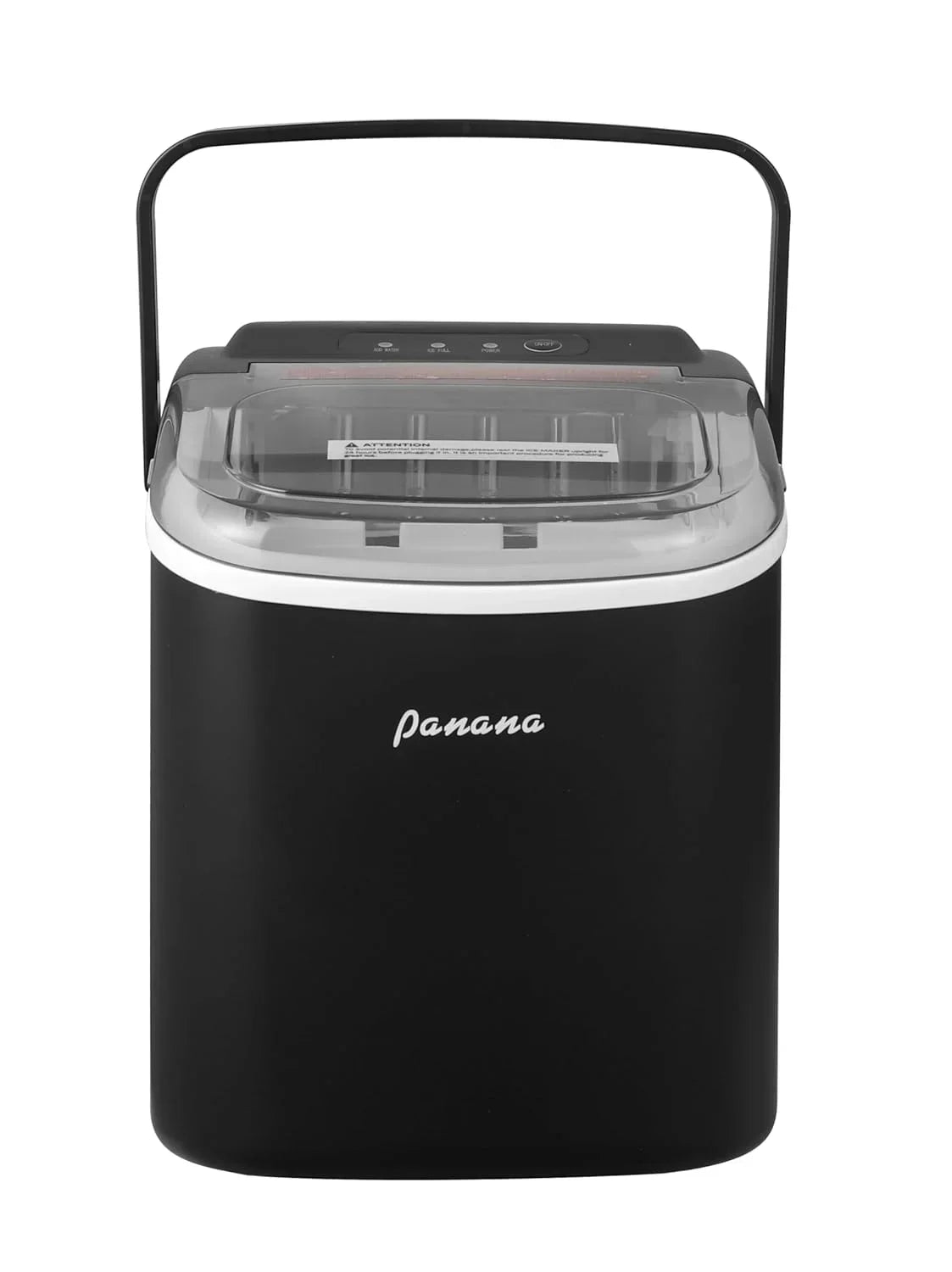 Countertop Ice Maker, 9 Bullet Ice, 26.5lbs/24H