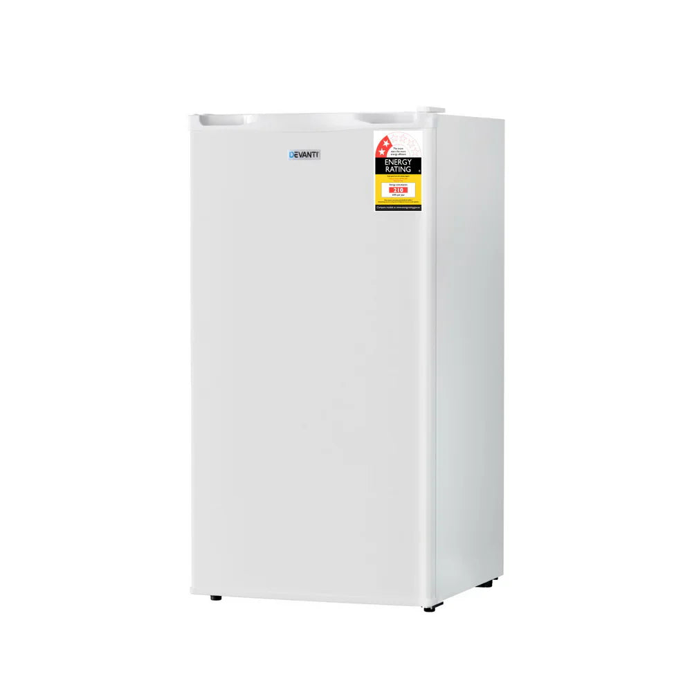 Devanti Upright Freezer Fridge 81L White