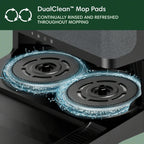 Roomba Robot Vacuum And Mop - AutoWash Dock, Black