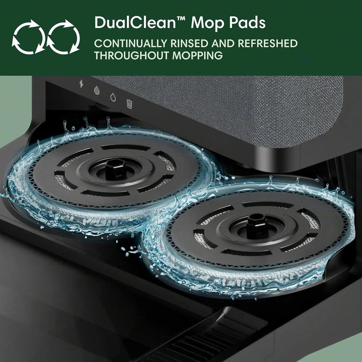 Roomba Robot Vacuum And Mop - AutoWash Dock, Black