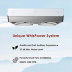 FOTILE Pixie Air Series Slim Line Under-Cabinet Range Hood With WhisPower Motors And Capture-Shield Technology - UQG3002