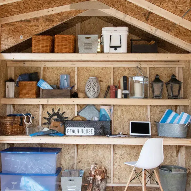 Windemere Wood Storage Shed 10 Ft x 12 Ft