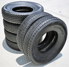 Transeagle ST Radial II Steel Belted Trailer Tires, ST205/75R15 107/102L Load Range D 8 Ply - Pair of 2