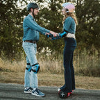 Hover-1 Rebel Kids Hoverboard With LED Headlight, 6 mph Max Speed, 130 lbs Max Weight, 3 Miles Max Distance - Pink Zebra