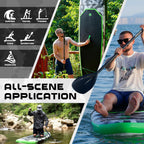 FunWater Inflatable Stand Up Paddle Board, 11 ft x 32 in x 6 in - SUP Paddle Accessories