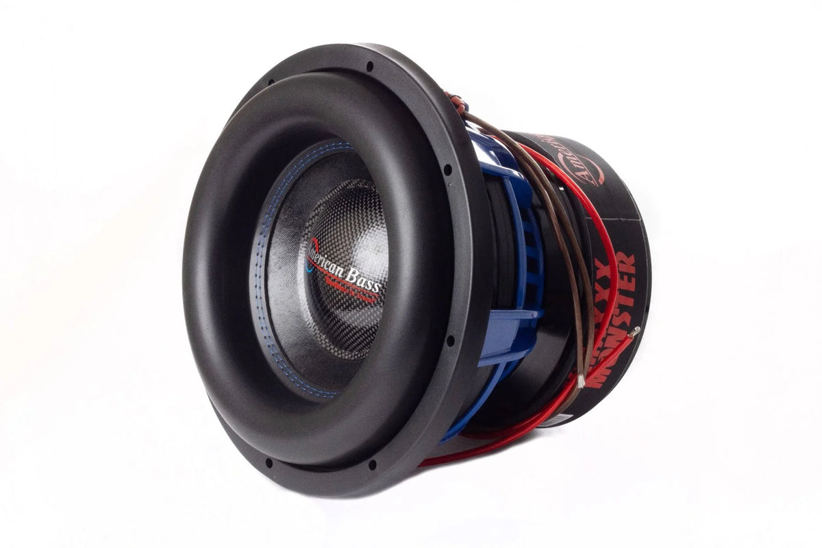 American Bass Usa Dual 1 Ohm Voice Coil Subwoofer, 3500 Watts RMS / 7000 Watts Max