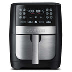 Gourmia Digital Air Fryer, 8-Qt. Black/Stainless Steel - GAF826