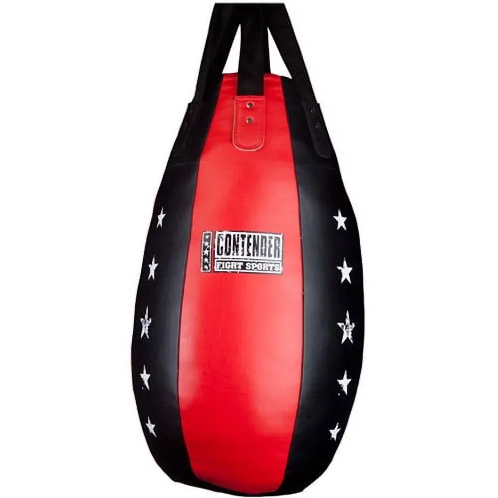 Contender Fight Sports Teardrop Heavy Bag 60 lb, 14 in x 35 in, Synthetic Leather