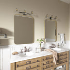 Aluminum Alloy Rounded Corner Wall Vanity Mirror