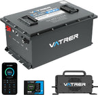 48V 105Ah Lithium Battery With Smart BMS, Touch Monitor, And App