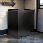 Frigidaire Chest Freezer, 5.0 Cu. Ft., Black Granite Design