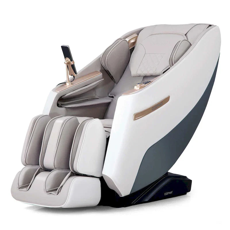 Costway Zero Gravity SL Track Full Body Massage Chair With Waist Heating