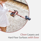 LG Cord Zero A9 Cordless Stick Vacuum, Up To 50 Minutes - A912PM
