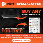 LifePro Waver Vibration Plate Exercise Machine With Remote And Exercise Bands