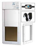 Power Pet Large Electronic Pet Door, RFID-Activated Entry System For Medium To Large Dogs - PX-2