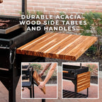 Backyard Discovery Argentine Santa Maria XL Wood Fire & Charcoal Steel Grill, 723 Square Inch - Asado Clamp