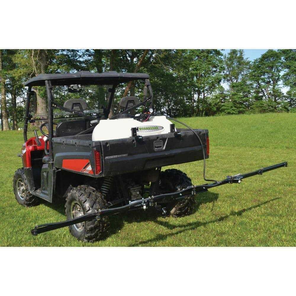 Workhorse Sprayers 7-Nozzle Hitch Mount Boom Kit, 140 in Coverage - 6-8137 61800
