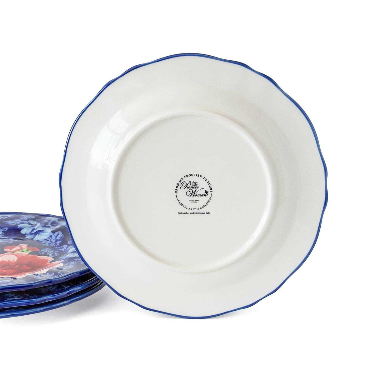 The Pioneer Woman 12-Piece Heritage Floral Stoneware Dinnerware Set