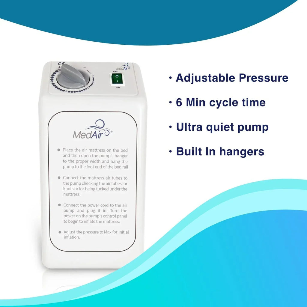 MedVance Alternating Air Pressure Mattress Pad With Ultra Quiet Pump