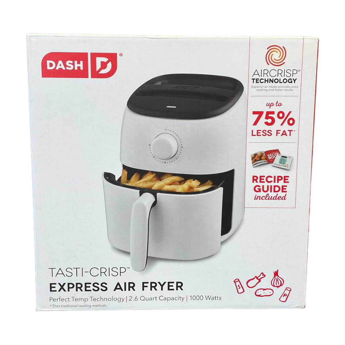 Dash Tasti-Crisp Express Air Fryer 2.6 Qt