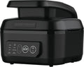 George Foreman 7-in-1 Electric Indoor Grill With Air Fry Technology, Black, Large - MCAFD800D