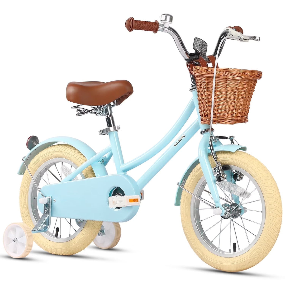 Glerc Girls' Kids' Bike, 12 inch, Pink, Ages 2-4 Years - Little Molly