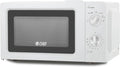 CHEF Countertop Microwave, 0.6 Cubic Foot, 600W, Black