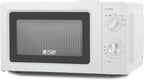 CHEF Countertop Microwave, 0.6 Cubic Foot, 600W, Black