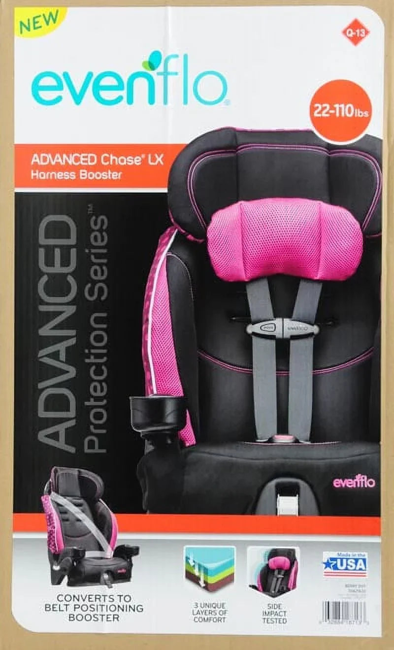 Evenflo Chase LX Harness Seat - Berry Dot