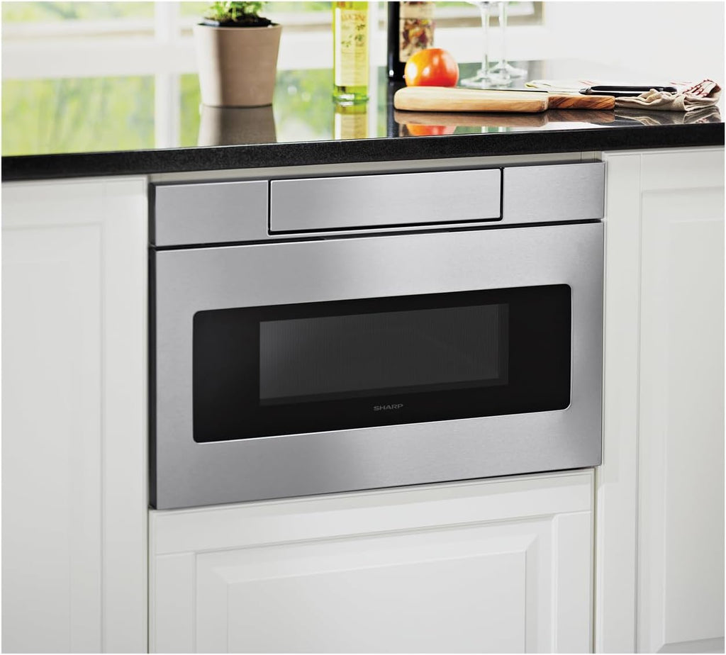 SHARP Microwave Drawer Oven, 24-inch, 1.2 Cubic Feet, 950 Watt - SMD2470ASY