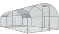 Betterhood Metal Chicken Coop With Cover, 9 ft W x 19 ft L x 6.5 ft H