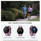 Garmin GPS Running Smartwatch, 43 mm, Music - Forerunner 165 Music