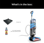 Shark CarpetXpert Carpet Cleaner, Cyan, 13.15 in D x 11.97 in W x 43.5 in H - EX201