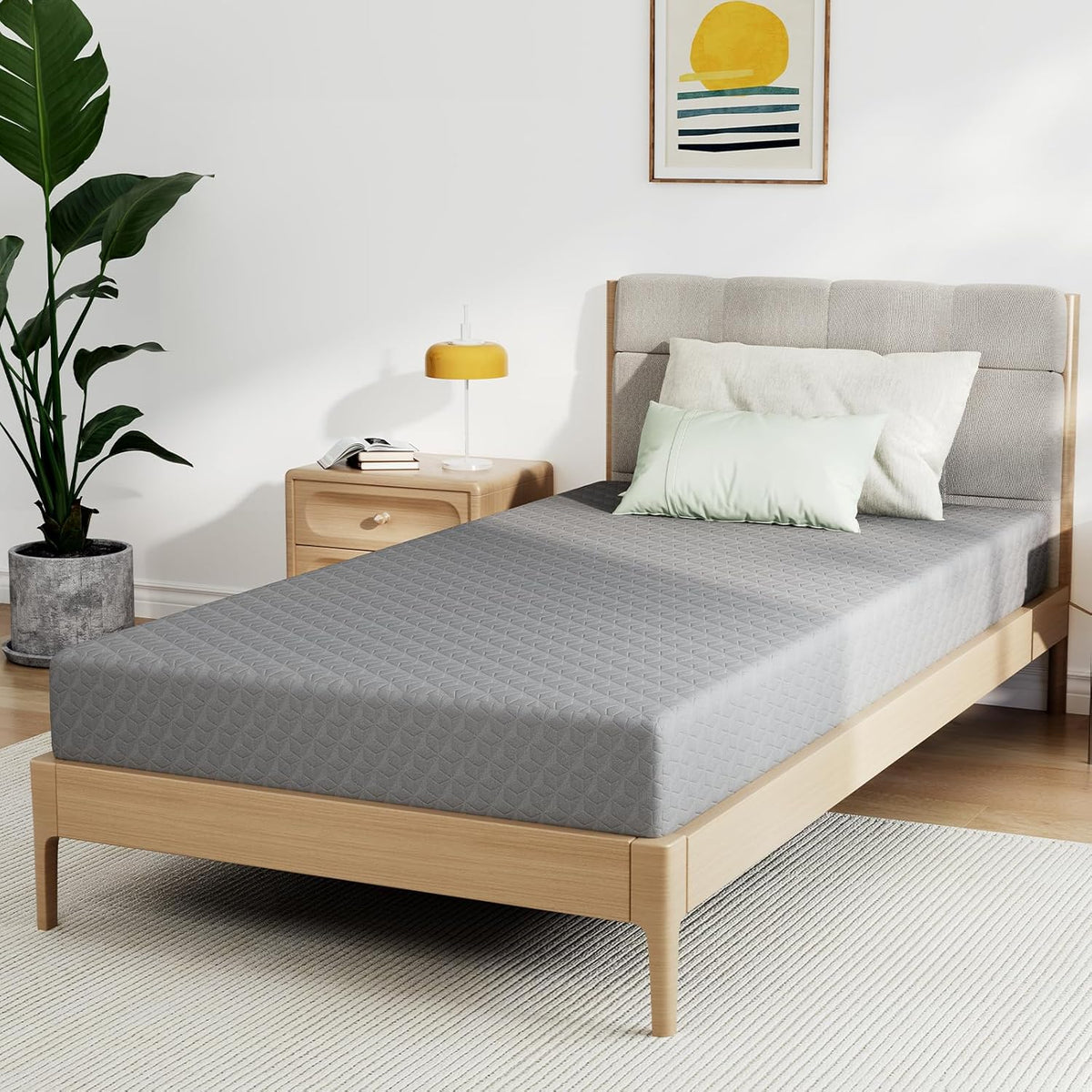Novilla Twin Memory Foam Mattress 10 Inch Medium Firm