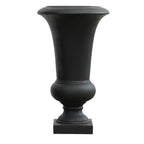 Handmade Fiber Stone Urn Planter Pot, 22.75 in Tall x 13.13 in Diameter