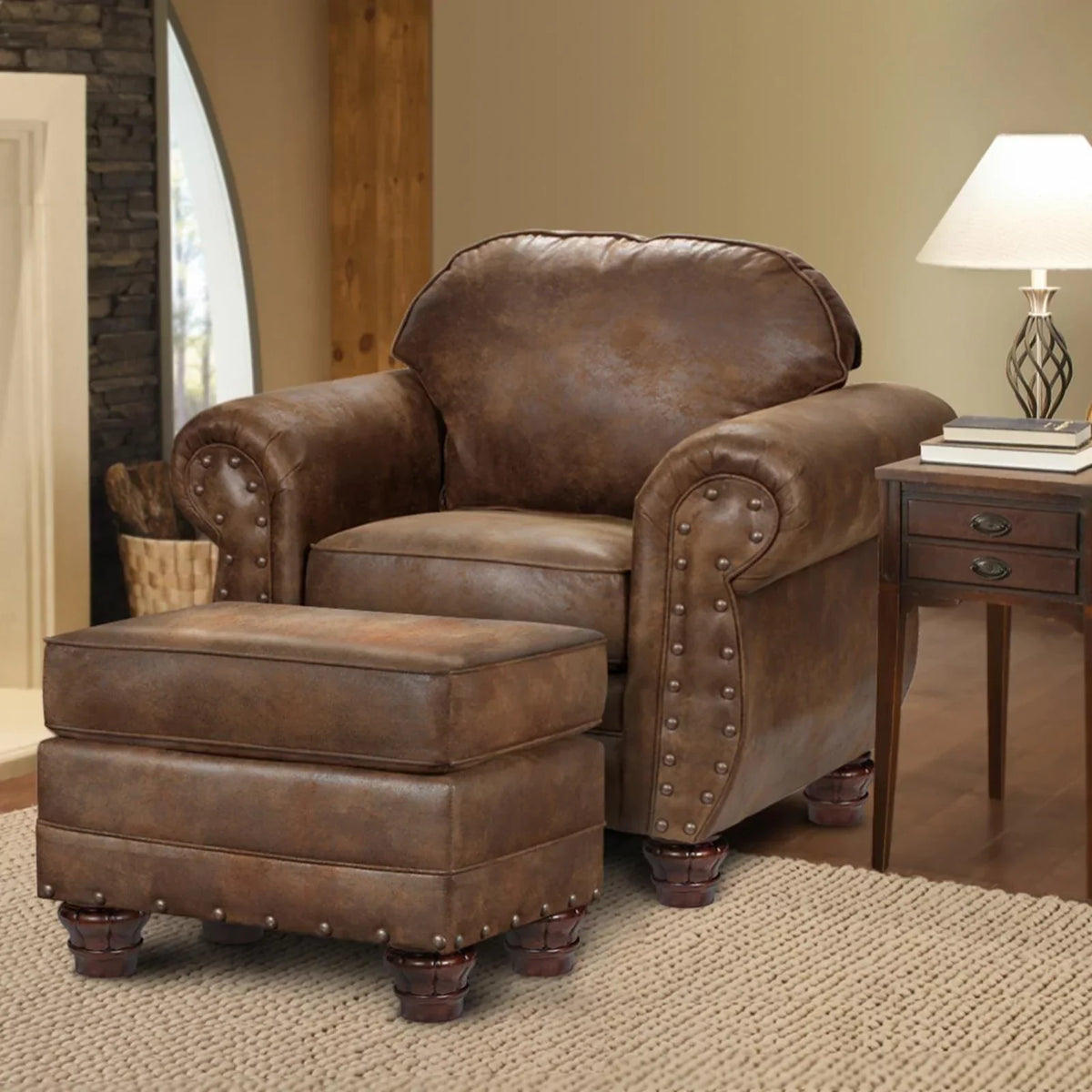 American Furniture Classics Sedona Lodge Arm Chair - 99011-90