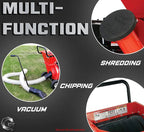Gas-Powered Wood Chipper Shredder Mulcher, 7HP, 3600RPM