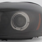 AKKON Black Smoked LED Halo Headlights And LED Tail Lights For 2006-2013 Chevy Impala And 2014-2016 Chevy Impala Limited
