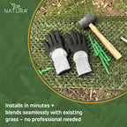 Natura PowerRun Outdoor Artificial Grass For Dogs, 3 ft. x 25 ft., Green - 10377011