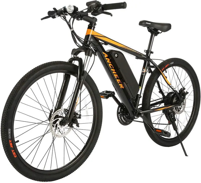 Ancheer Electric Mountain Bike 26-Inch, 350W, 20 MPH - SUNSHINE