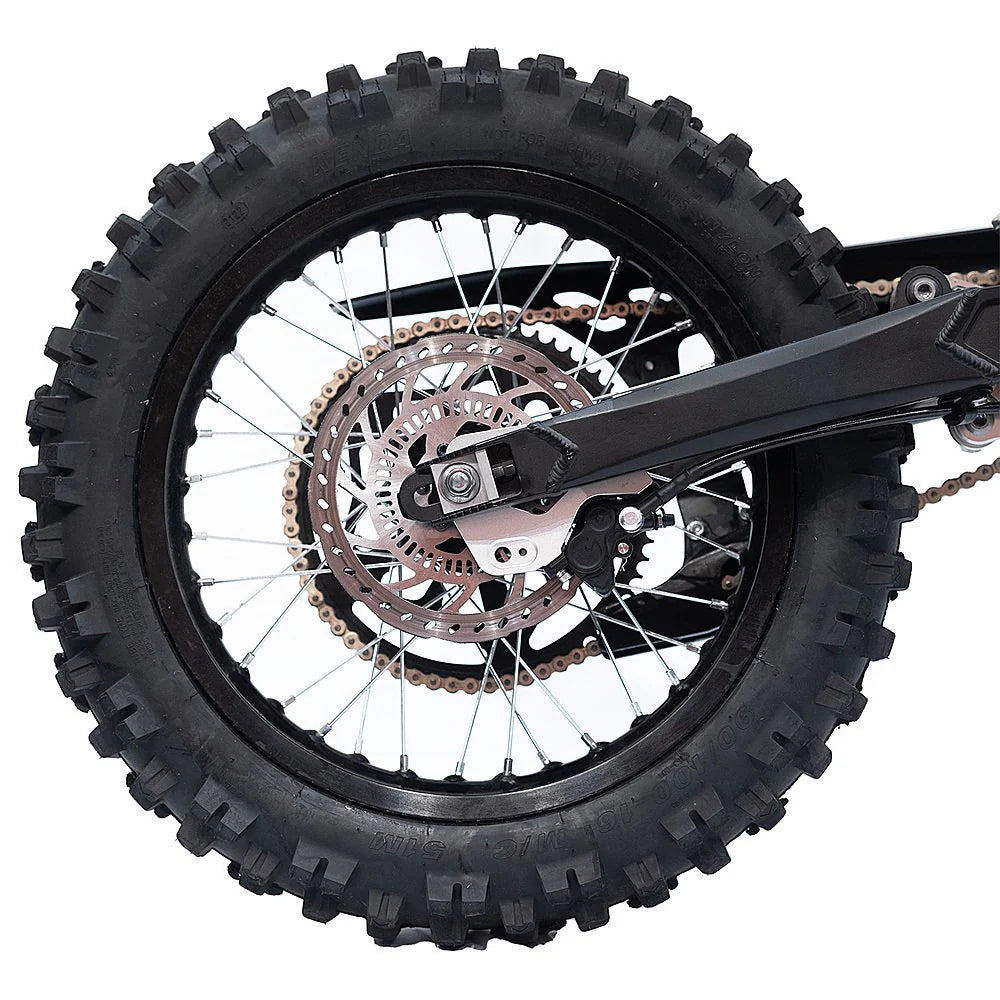 GoTrax Electric Dirt Bike, 50 mi Max Range, 53 mph Max Speed, 8000W - Everest