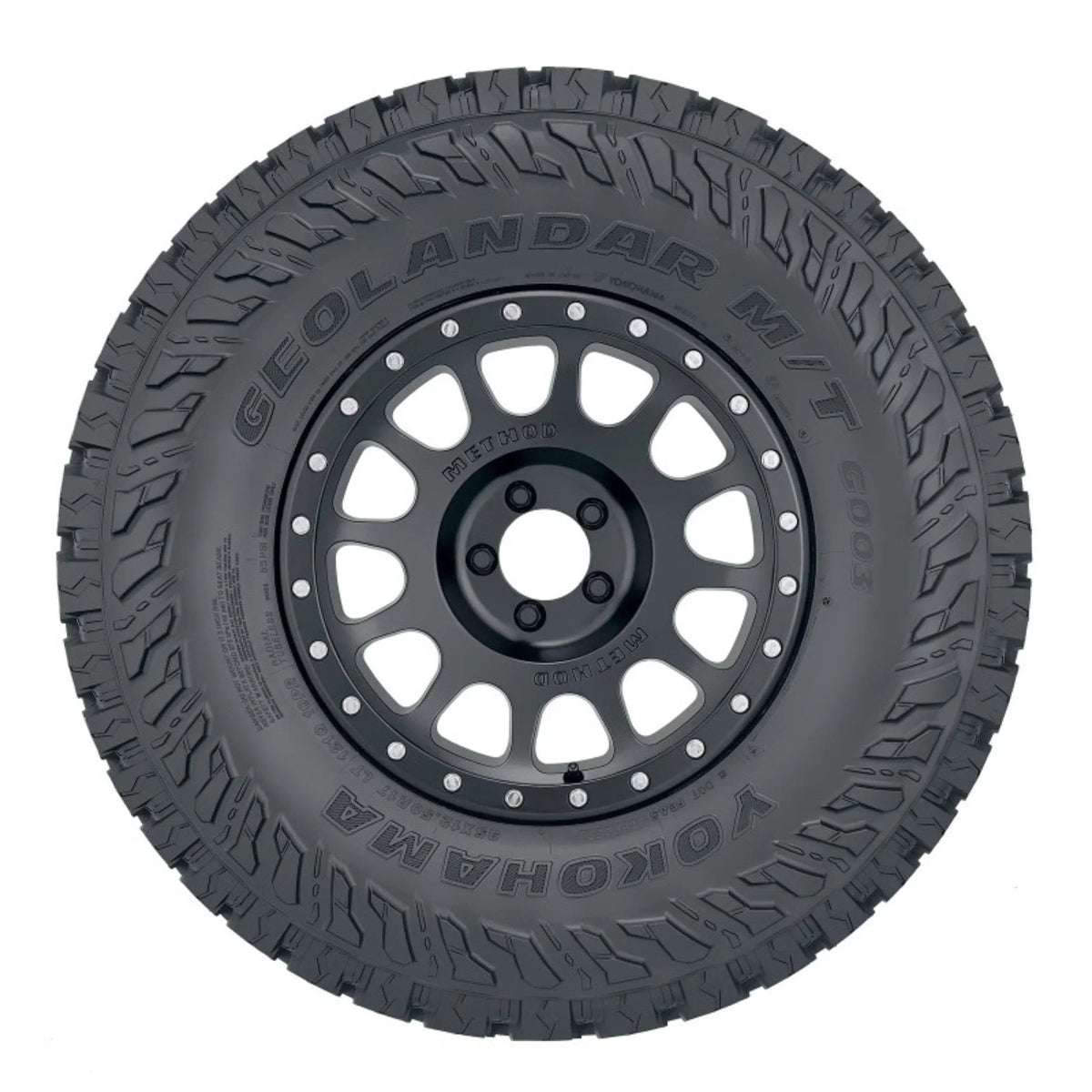 Yokohama Geolandar M/T LT235/75R15 104Q BW Mud Terrain Tire - GEOMT G003