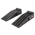 Black Widow Plastic Car Service Ramps, 6.25in Lift, 12in W, Pack Of 2, 10,000 lbs Capacity Per Pair - PSR295